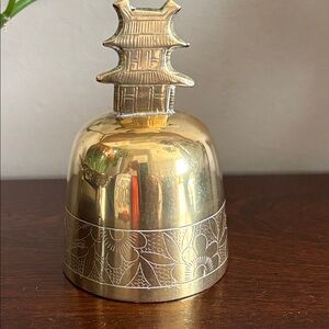 Vintage Gold and Silver Decorative Bell